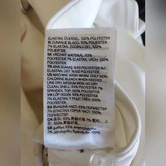 CLEARANCE: Zara Elegant Cream Jumpsuit - Picture 5 of 5